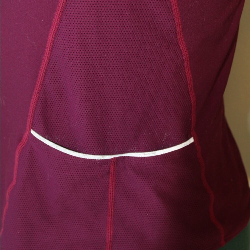 Nike Fit Dry Racerback Tank Top Purple White Stitching Women’s Large - Picture 4 of 6